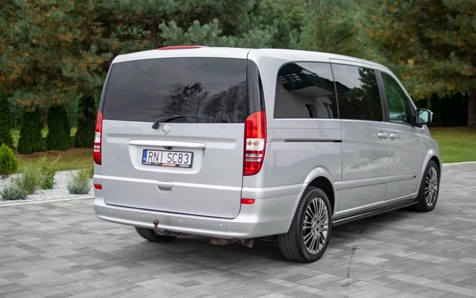 Mercedes-Benz Viano cena 98950 przebieg: 305450, rok produkcji 2012 z Nisko małe 781